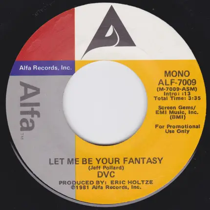 Dvc - Let Me Be Your Fantasy