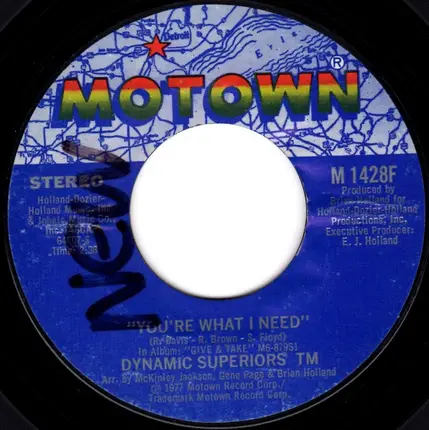 Dynamic Superiors - You're What I Need
