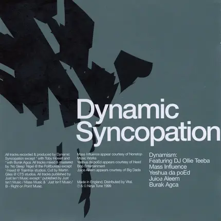 Dynamic Syncopation - Dynamism