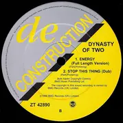 12'' - Dynasty Of Two - Stop This Thing