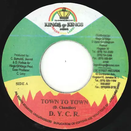 DYCR / Qshan Dia - Town To Town / Equality