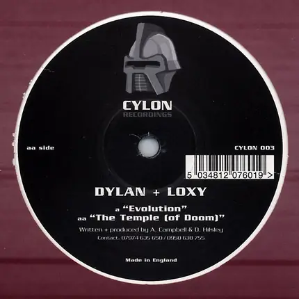 Dylan & Loxy - Evolution / The Temple (Of Doom)