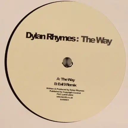 Dylan Rhymes - The Way