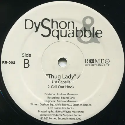 Dyshon & Squabble - Thug Lady