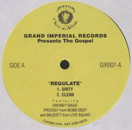 E Moneybags - Regulate / Big Time