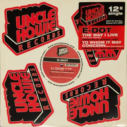 E-Dot - The Way I Live / To Whom It May Concern