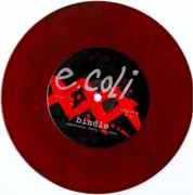 7inch Vinyl Single - E. Coli - 0157h7 - red