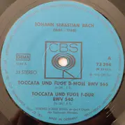 LP - E. Power Biggs - Bach / Die Vier Grossen Toccaten und Fugen simultan auf den vier Orgeln des Freiburger Münster