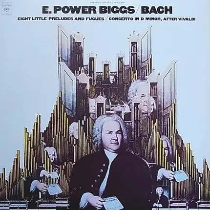 Bach / E. Power Biggs - Eight Little Preludes And Fugues / Concerto In D Minor After Vivaldi