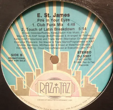 E. St. James - Fire In Your Eyes