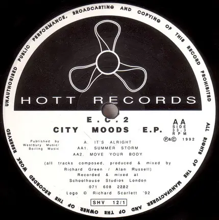 E. C. 2 - City Moods E.P.