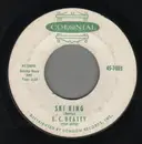 7'' - E.C. Beatty - Ski King / I'm A Lucky Man - rare rockabilly