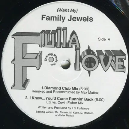E.G. Fullalove - (Want My) Family Jewels
