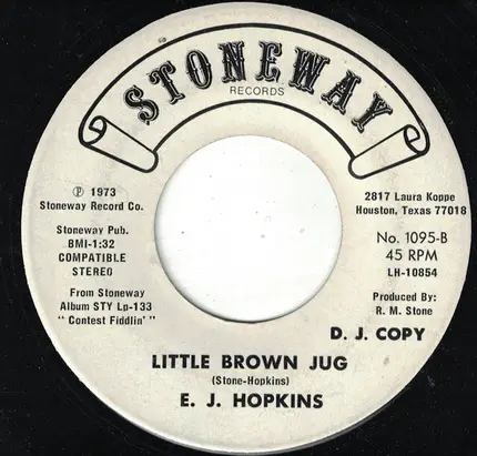 E.J. Hopkins - Irish Hornpipe / Little Brown Jug