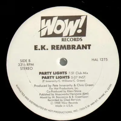 E.K.Rembrant - Party Lights