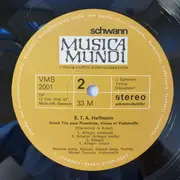 LP - E.T.A. Hoffmann - Harfen-Quintet / Klavier-Trio