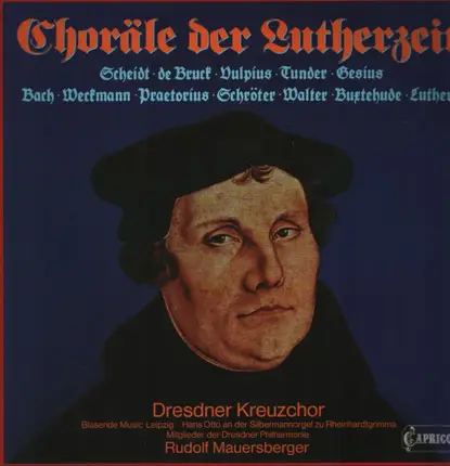Eccard / Bach / Weckmann a.o. - Choräle Der Lutherzeit