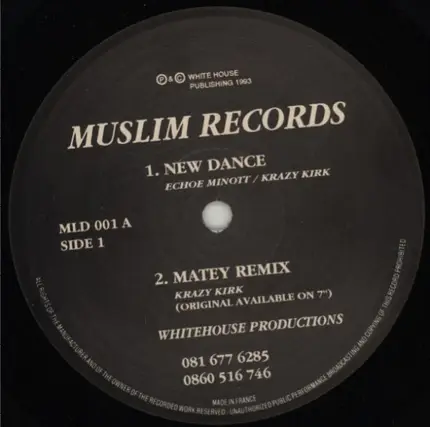 Echo Minott / Krazy Kirk - New Dance