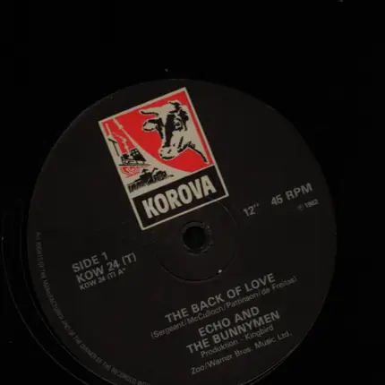 Echo And The Bunnymen - The Back Of Love