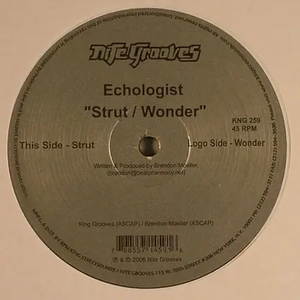 Echologist - Strut / Wonder