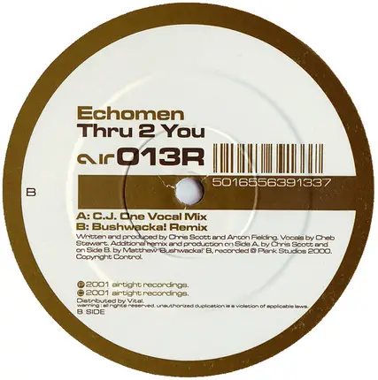 Echomen - Thru 2 You (Disc 2)