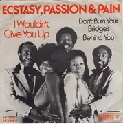 7inch Vinyl Single - Ecstasy, Passion & Pain - I Wouldn't Give You Up / Don't Burn Your Bridges Behind You