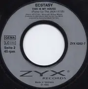 7inch Vinyl Single - Ecstasy - This Is My House