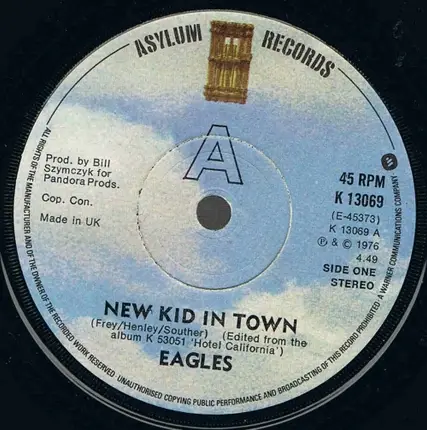 Eagles - New Kid In Town