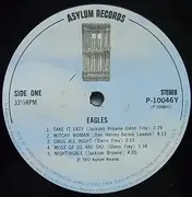 LP - Eagles - Same - JAPANESE PRESS