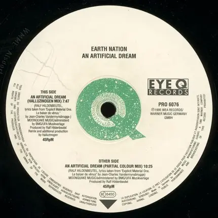 Earth Nation - An Artificial Dream