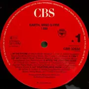 LP - Earth, Wind & Fire - I Am - Gatefold, Red Labels with Kalimba Logo