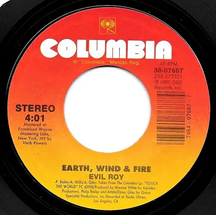 Earth, Wind & Fire - Evil