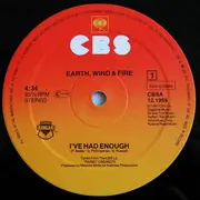 12inch Vinyl Single - Earth, Wind & Fire - I've Had Enough / Kalimba Tree