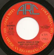 7'' - Earth, Wind & Fire - And Love Goes On