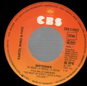 7'' - Earth, Wind & Fire - September