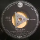 7inch Vinyl Single - Eartha Kitt With Henri René And His Orchestra - C'est Si Bon / African Lullaby - Company Sleeve