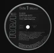 LP - Eartha Kitt With Henri René And His Orchestra - That Bad Eartha