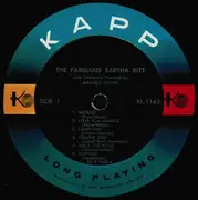 LP - Eartha Kitt - The Fabulous Eartha Kitt