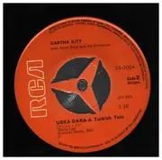 7inch Vinyl Single - Eartha Kitt - Uska Dara - A Turkish Tale /  Sho-Jo-Ji