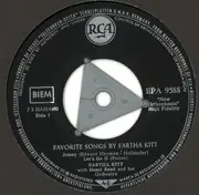 7inch Vinyl Single - Eartha Kitt - Favorite Songs By Eartha Kitt - Tri-Centre