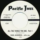 7inch Vinyl Single - Earl Anderza - All The Things You Are