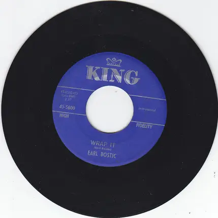 Earl Bostic - How Deep Is The Ocean / Wrap It