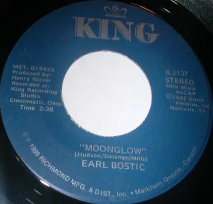 Earl Bostic - Moonglow / Autumn Leaves