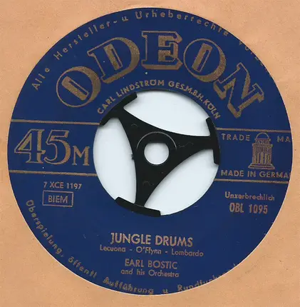 Earl Bostic And His Orchestra - Jungle Drums / Danube Waves