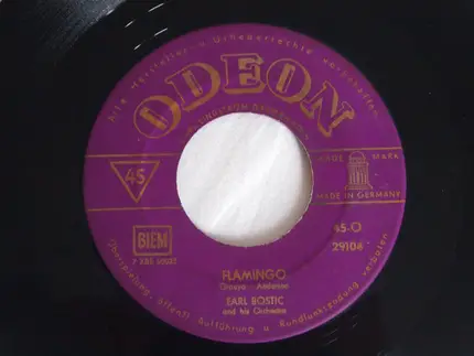 Earl Bostic And His Orchestra - flamingo