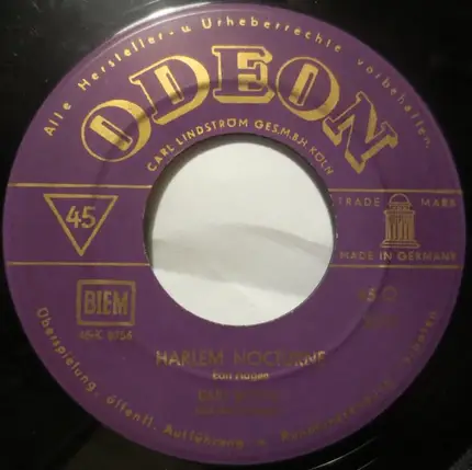 Earl Bostic And His Orchestra - I Hear A Rhapsody / Harlem Nocturne