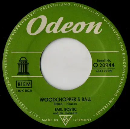 Earl Bostic And His Orchestra - Night And Day / Woodchopper's Ball