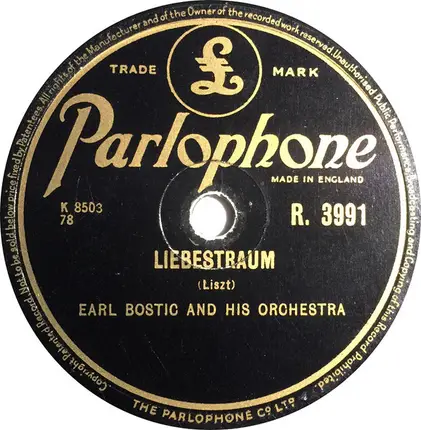 Earl Bostic And His Orchestra - Song Of The Islands / Liebestraum