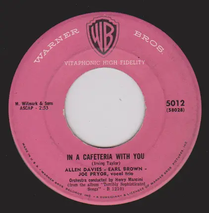 Earl Brown - Pachalafaka / In A Cafeteria With You