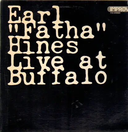 Earl 'Fatha' Hines - Live At Buffalo
